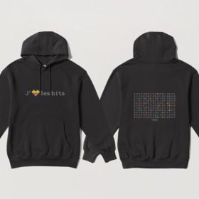 Hoodie J'aime les bits item