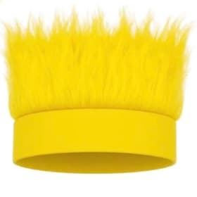 Crazy hair band item