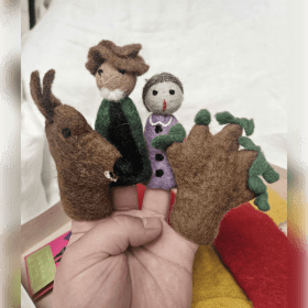 Papoose Red Riding Hood Hand Puppet item