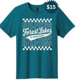 Forest Lakes Checkered T-shirt item