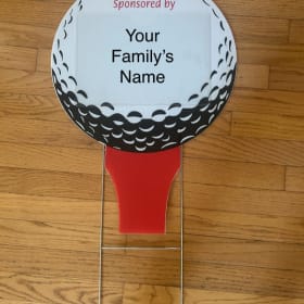 Family Sponsorship Sign item