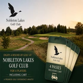 Nobleton Lakes Golf Club Foursome with Cart - MSRP $560 item