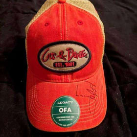 Larry the Cable Guy (Dan Whitney) Signed Baseball Cap item