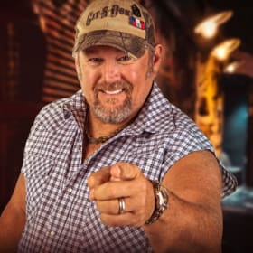 Larry the Cable Guy (Dan Whitney) Signed Baseball Cap item