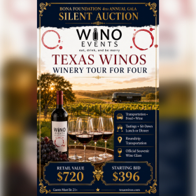 Texas Winos Winery Tour for Four item