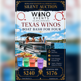 Texas Winos Boat Bash for Four item