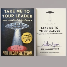 Author-signed Hardcover Book: Take Me to Your Leader (copy 1 item