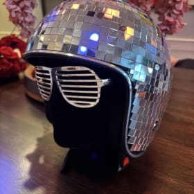 Mirror Disco Ball Helmet item