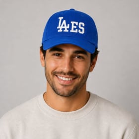 Adult Baseball Twill "Dad" Cap with Embroidered "LAES" item
