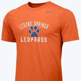 Adult Small Nike Performance Orange T-Shirt item