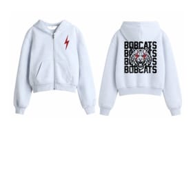 Photo of *NEW Bobcat Zip-Up Hoodie