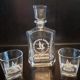 Decanter set - Vintage 2 glasses item