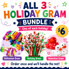 ALL 3 HOLIDAY GRAMS item