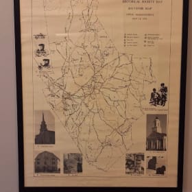 Framed Map item