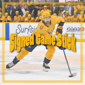 Predators Game-Used Hockey Stick Signed by Filip Forsberg item
