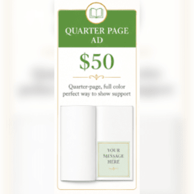 📰 Full-Color Quarter-Page Advertisement item