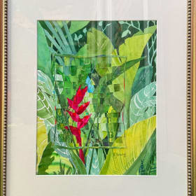 Jungle Kaleidoscope (painting) by Nancy Young item