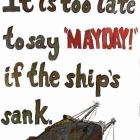 U.S.S. America May Day item