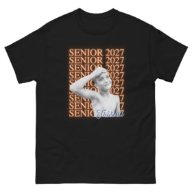 Senior 2027 Custom photo shirt item