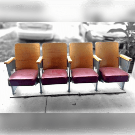 Original Lofte Barn Theatre Seats item