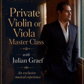 Master Class with Julian Graef - Violinist/Violist item