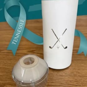 Photo of Vinglace bottle container and glasses