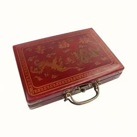 Photo of Chinese Mahjong Set with carrying case and beginner book