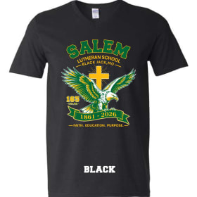 Unisex V-neck - Black  item