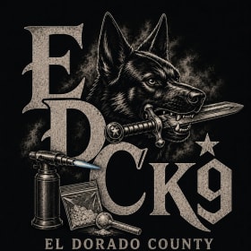 EDC K-9 Defender against Narcotics sticker item