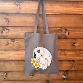 Grey Tote Bag item