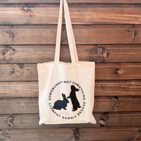 Somebunny not something - Tote Bag item