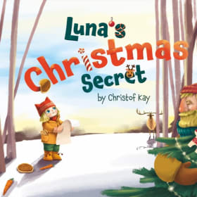 Photo of Lunas Christmas Secret Signed Copy