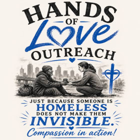 Hands of Love Outreach T- shirt sizes M-XL item