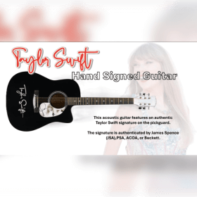 Taylor Swift Signed Guitar item