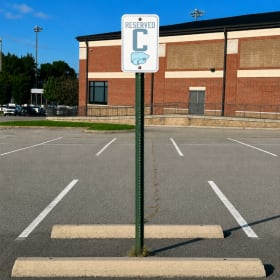 'C' Parking Spot item