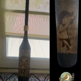 Custom Handcrafted Decorative Oar item