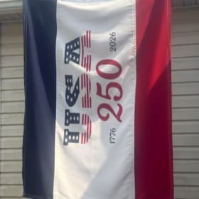 Handmade USA 250 Special Edition Flag item