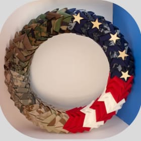 Custom (19") Military Uniform Wreath item