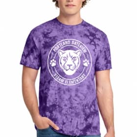 *PRE-SALE* Purple Tie Dyed PGE Panther T-Shirt - Figure D item