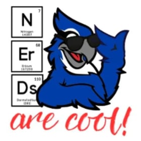 Photo of Nerds are cool! Vinyl Sticker