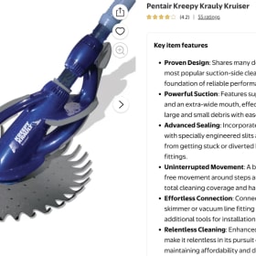 Pentair Kreepy Krauly Kruiser item