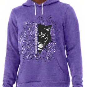 *PRE-SALE* Purple Panther Hoodie Extended Sizes - Figure A item