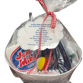 Jersey Mike's Gift Basket item
