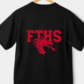 Large - Black T-shirt item
