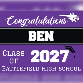 Purple SIgn item