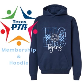 PTA Membership for the 26-27 School Year & Hoodie Bundle #5 item