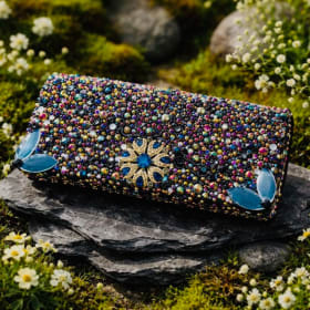 Purse black pearls item