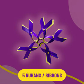 Rubans TDL — Ensemble de 5 rubans item