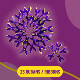 Rubans TDL — Ensemble de 25 rubans item