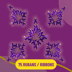 Rubans TDL — Ensemble de 75 rubans item